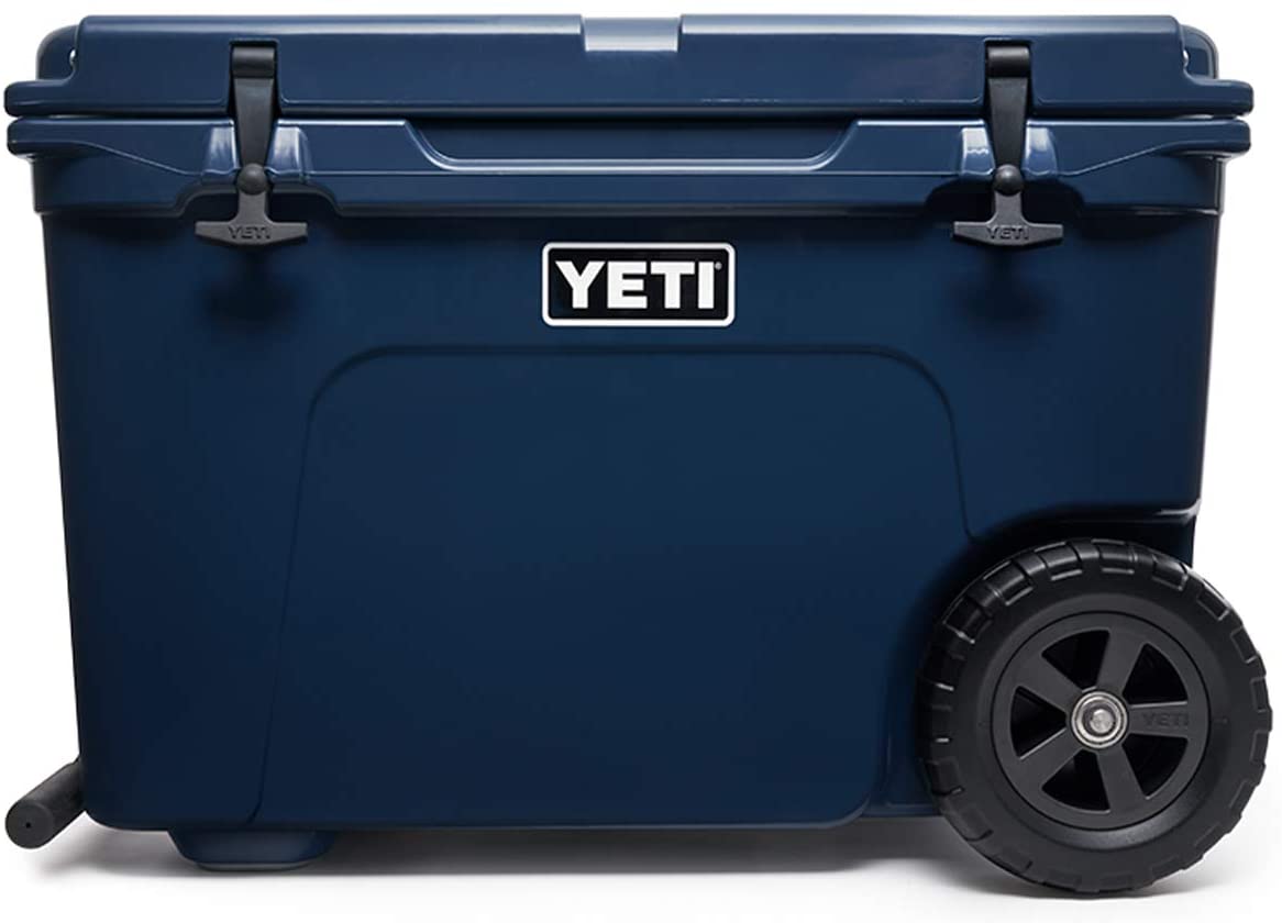 YETI Tundra Haul Portable Wheeled Cooler, Navy